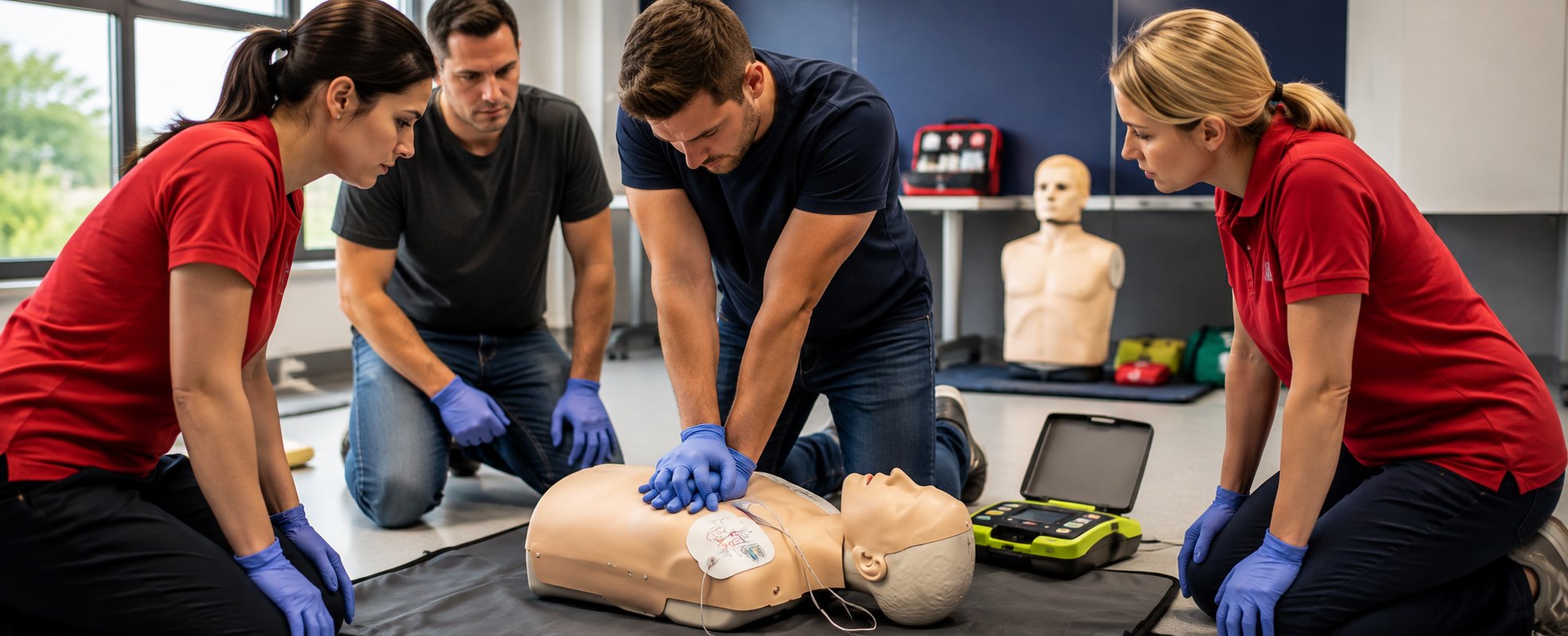 Highfield Level 3 Emergency First Aid and AED with CPR training