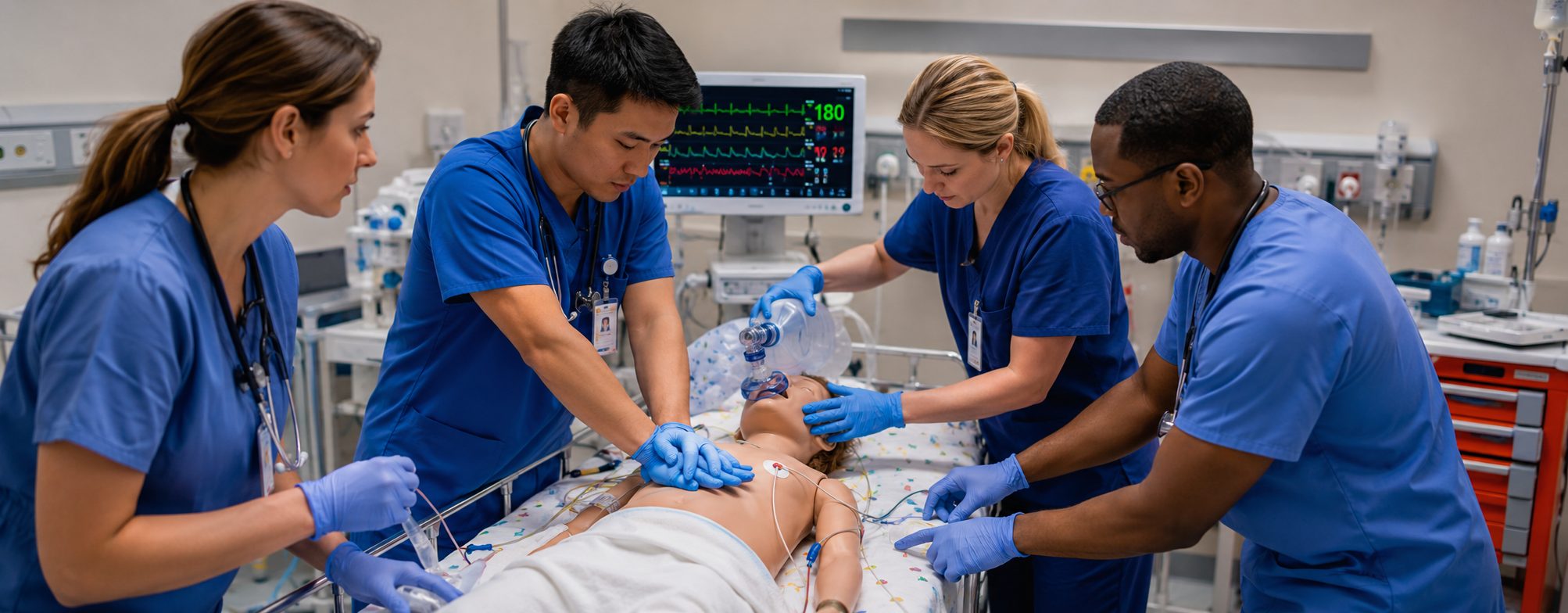 Pediatric Advanced Life Support training at Safety First Medical Services